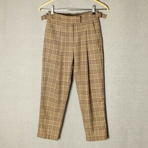 MaxMara Plaid Trousers